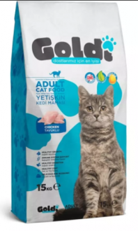 Goldi Adult Tavuklu 15 kg Kedi Maması kullananlar yorumlar